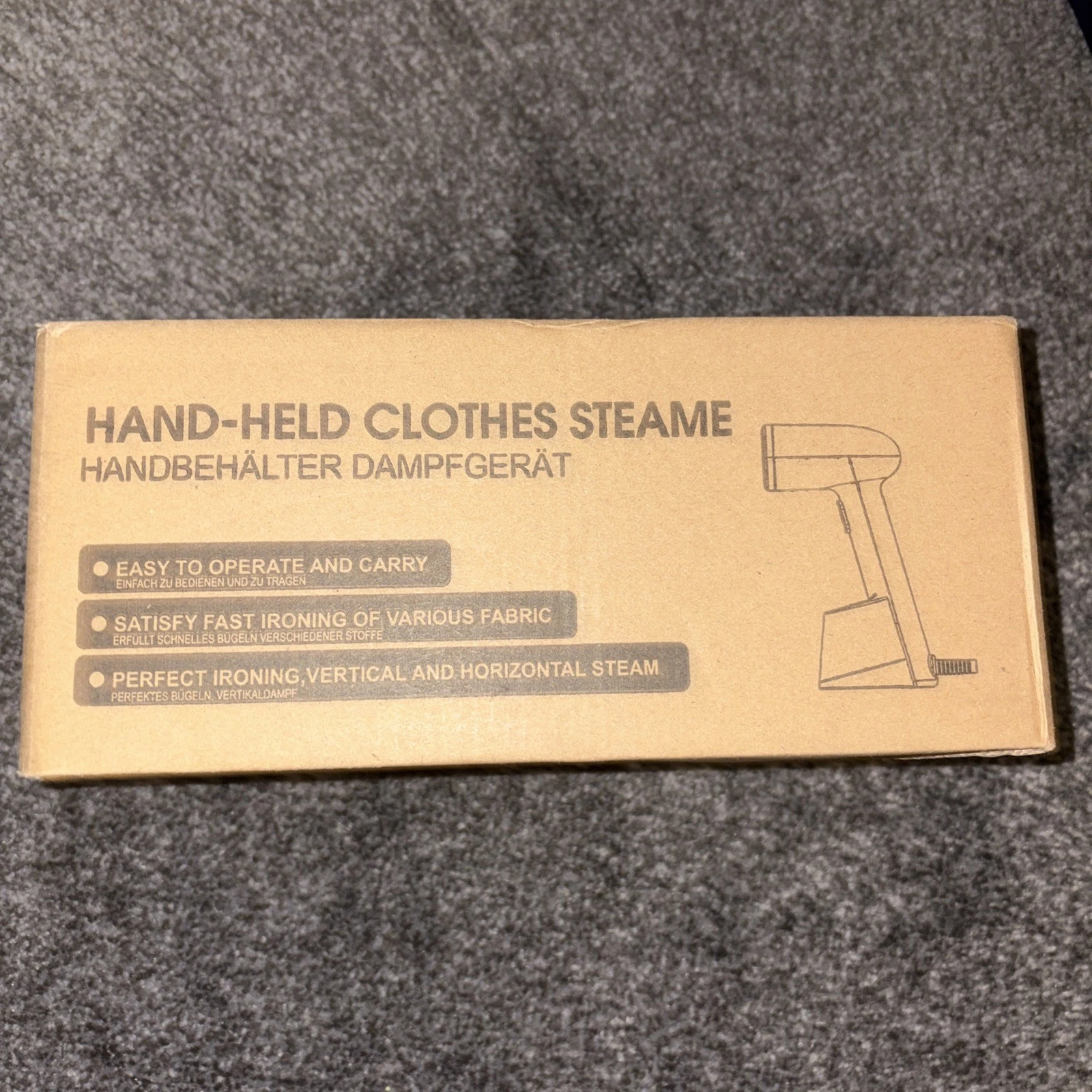 Handheld Steamer Garment Clothes Handy Handheld Cloths Steamer Freshener 1400w