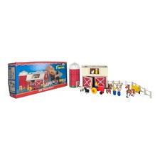 Vintage Fisher Price Little People Play Family Farm 915 Near Complete with Box