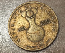 1985 Colombia 20 Pesos