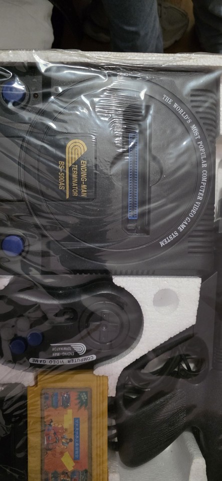 CONSOLE VINTAGE ENDING MAN TERMINATOR 2 BS-500 AS CON BOX COMPLETA ...
