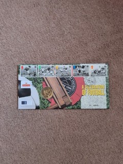 1996 Celebration of Football £2 coin Cover with stamps See Photos For Details