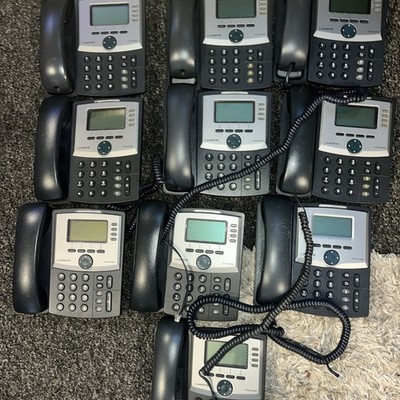 Cisco SPA 942 Mobilteile Restposten 10 alle auf Werkseinstellungen zurückgesetzt sehr guter Zustand komplett