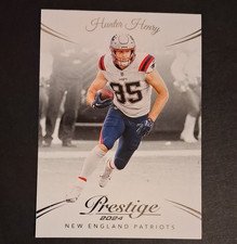 Hunter Henry 2024 Panini Prestige Football Base Set #204 New England Patriots