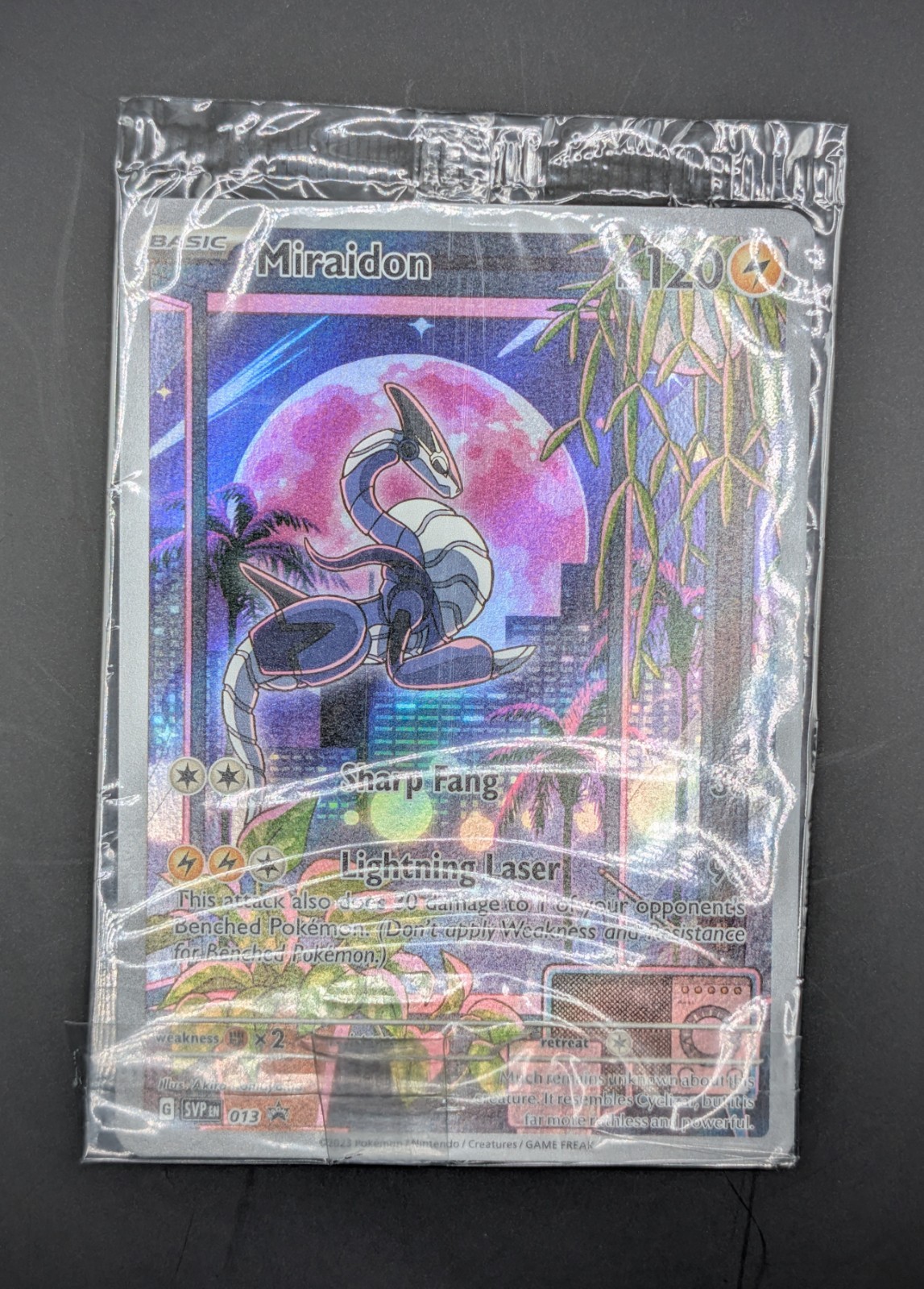 Miraidon - SVP013 - Full Art - *SEALED* - Scarlet & Violet Promos - NM ...