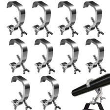 10 Pack Truss Clamp 1.18-2 Inch Stage Light Clamps Hook, Fit for 30-50mm OD Tube