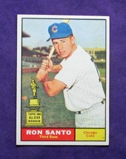 1961 Topps Ron Santo Rookie  #35   