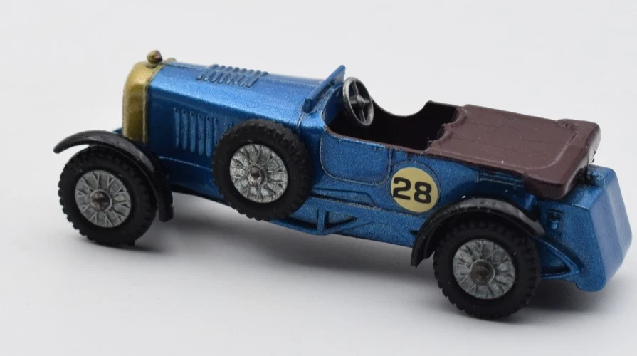 Matchbox MoY Yesteryear Y5 - 1 Le Mans Bentley 1929 blau. Code 3. England - Bild 2 von 4