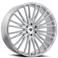 26x10 Blaque Diamond Wheels Bd-716 Brushed Silver Rims 4pcs 26x10 Blaque Diamond Wheels Bd-716 Brushed Silver Rims 4pcs