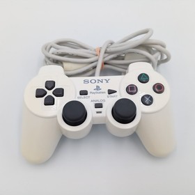 PS2 PlayStation 2 Console Winter White SCPH-50000 Controller 3 Games Japanese