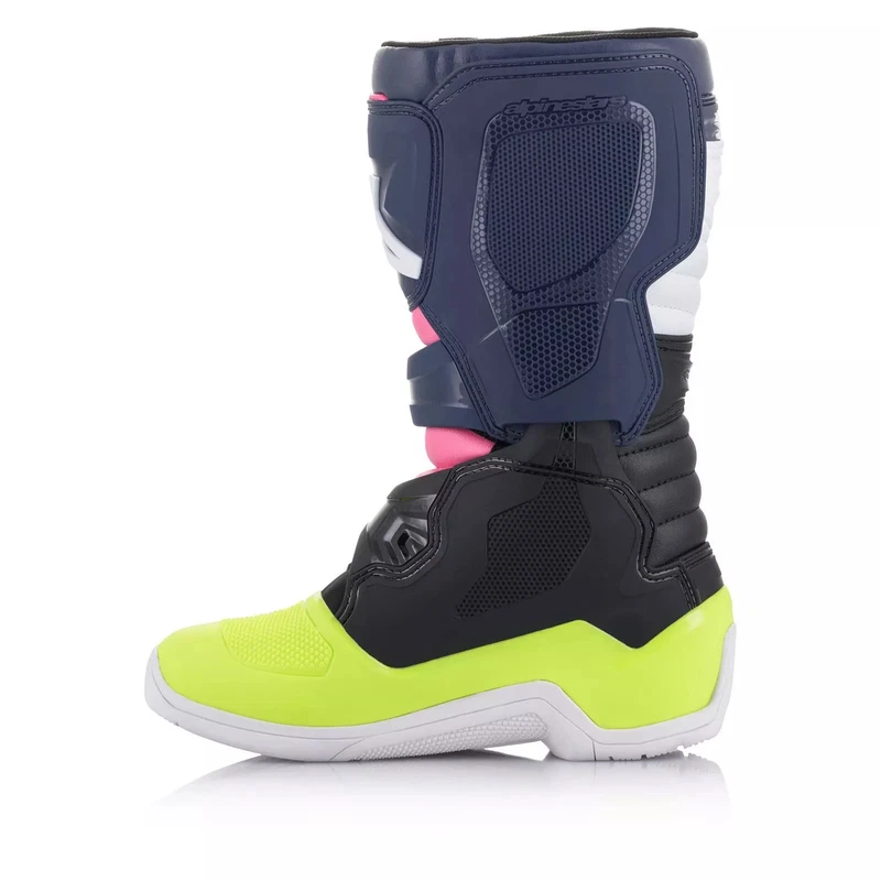 Alpinestars Tech 3S Youth Dk Blu Pink Fluo, photo 2 of 7