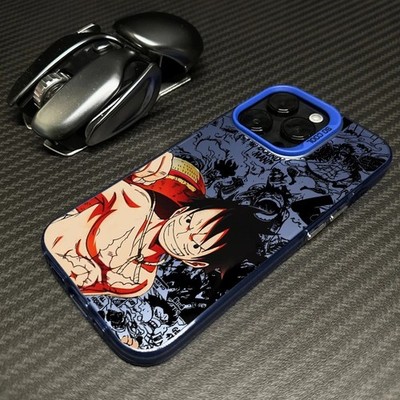 Japanese One Piece Luffy Pattern Phone Case Apple iPhone 15 14 13