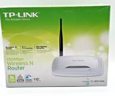 TP-Link Model: TL-WR740N 150 Mbps 4-Port 10/100 Wireless N Router NEW Sealed