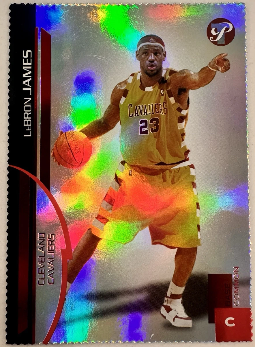 Topps LeBron James Basketball Serial Numbered Sports Trading Cards