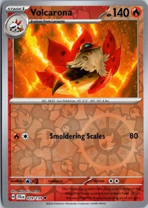Volcarona - SV09: Journey Together #029/159 Reverse Holo Uncommon