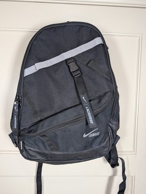 nike air max lacrosse backpack Nike Max Air Lazer Lacrosse Backpack Black/ Silver