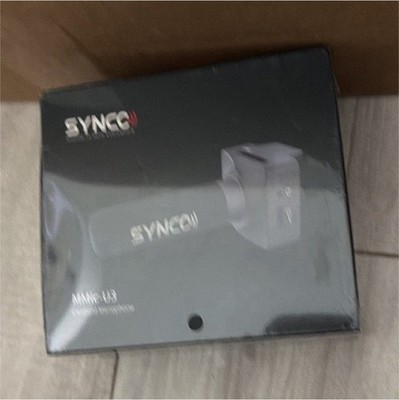 SYNCO MMic-U3 Handheld/Stand-Held Microphone Universal Compatibility Black
