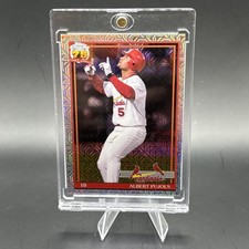 2026 Topps Series 1 - 1991 Topps Chrome Silver Pack Mojo Albert Pujols #91C-13