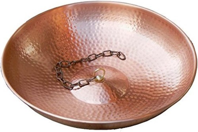#ad Monarch Pure Copper Hammered Anchoring Basin 2 Inch High 11 inch Copper $99.98