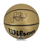 Larry Bird Autographed Wilson Gold Edition Basketball - PSA/DNA
