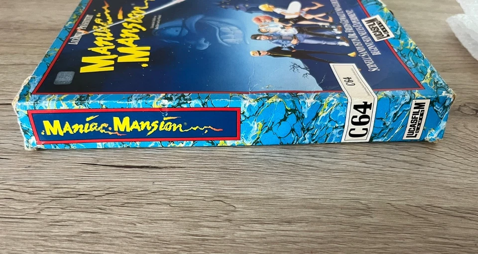 Maniac Mansion für Commodore 64 (C64) mit OVP und Anleitung - Bild 3 von 4
