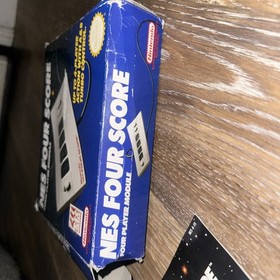 Nintendo NES Four Score 4 Player Controller Attachment Adapter Accessory w/ Box!