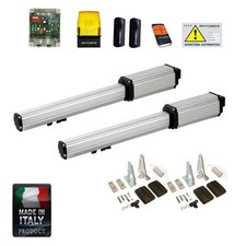 KIT BH CORSA 400 12V MOTORIZZAZIONE CANCELLO 2 ANTE ANTA BATTENTI AUTOMATISMO