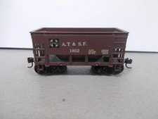 ROUNDHOUSE~ A.T. & S. F. ~ SANTA FE ORE CAR # 1852 ~ BUILT KIT~HO SCALE~ LOT  F