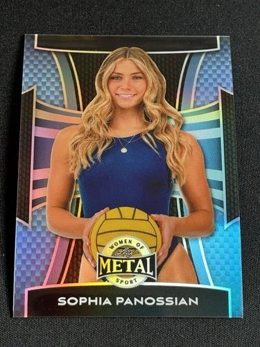 SOPHIA PANOSSIAN 2025 LEAF METAL WOMEN OF SPORT BLUE PRIZM 8/8 MICHIGAN🔥