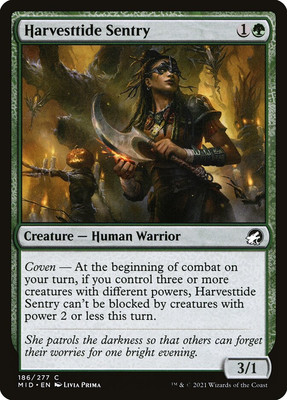 [MTG] Harvesttide Sentry (186) (MID) NM