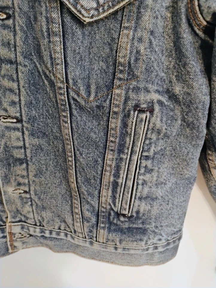 复古男式李维斯内衬毛毯牛仔夹克 70506 0316 尺寸 42 大号 美国  — 第 2/4 张图片