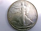 1937 Walking Liberty Half Dollar XF/AU