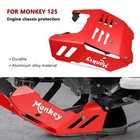 Front Skid Plate Low Engine Mud Guard Cover For 2021-2023 2022 HONDA MONKEY 125