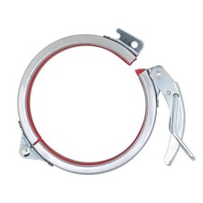 Galvanized Steel Quick Release Clamp for Pipes Ducts 80-300mm Diameter