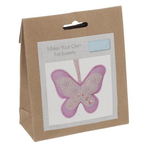 Trimits Felt Decoration Kit - Butterfly