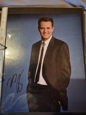 Matthew Perry Autogramm Ohne Coa (Friends) Signed AUTOGRAMM