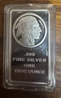 1 troy oz silver bar