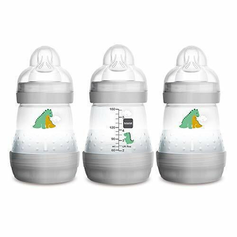 MAM Easy Start Anti-Colic Bottle 9 Oz (3-Count), Baby Assort