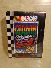 VTG 1999 Nascar JEFF GORDON DUPONT 24 Latch Hook Rug Kit 20" x 30" NEW SEALED
