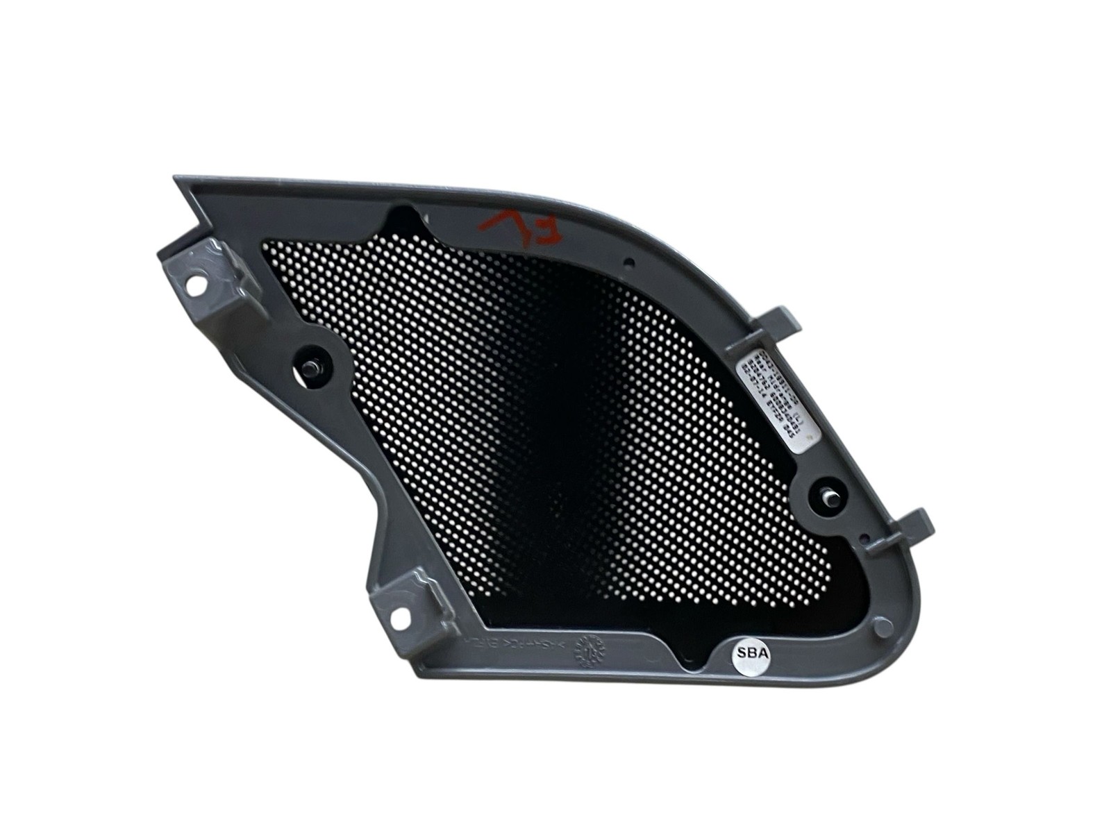 2015 ASTON MARTIN RAPIDE LEFT REAR DOOR UPPER B&O SPEAKER GRILLE COVER PANEL
