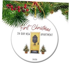 Our First Apartment, 2025 New House, Housewarming, Moving Gift, Xmas Tree S10