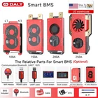 Daly BMS 4S 12V/8S 24V/16S 48V 100A-250A LiFePo4 Smart BMS &Bluetooth Module lot