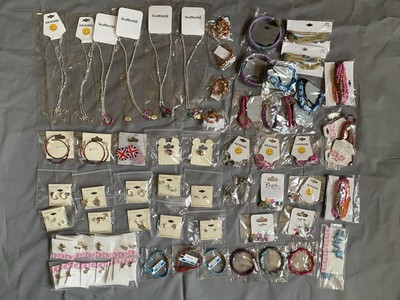Lot Of 70+ Kids Tween Teens Fashion Jewelry Disney Joe Boxer Sea World Grab Bag