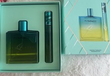 MAC Twistedly Turquatic Fragrance 2pcs Set, Large Size 96mL Rollerball 6mL
