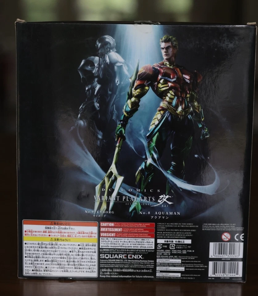 Aquaman Nº 8 figuras de acción Kai DC Comics variante Play Arts  Foto 4 de 4