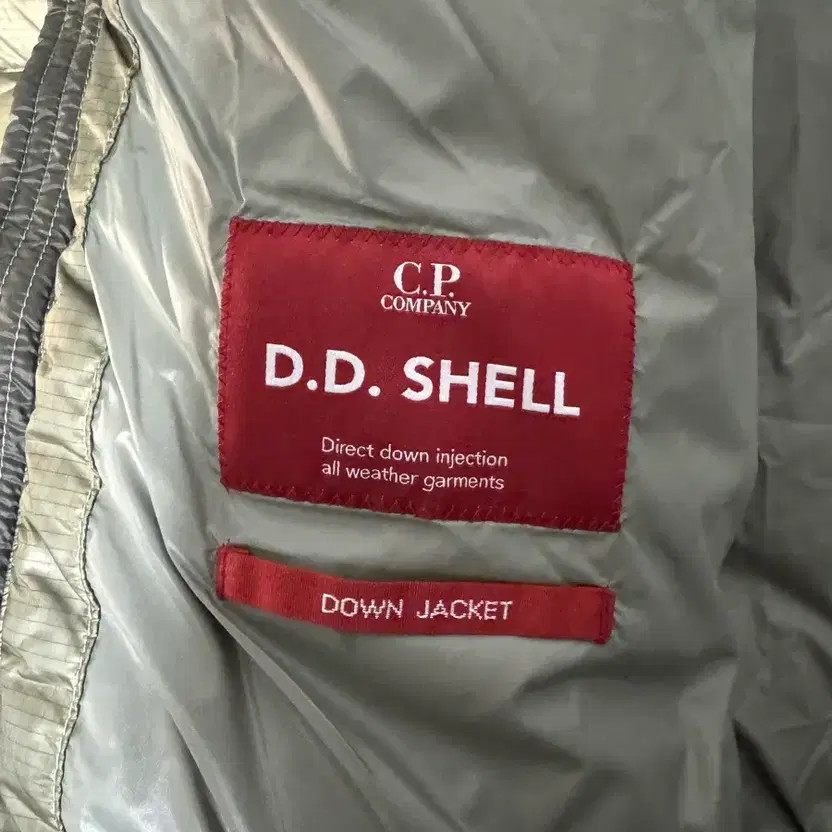 CP Company Fulgor Shell Puffer Jacket Gray XL, Pre-Owned