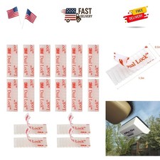 16 Pcs EZ Pass/IPass/IZoom Toll Tag Mounting Kit - Reclosable Fastener Peel a...