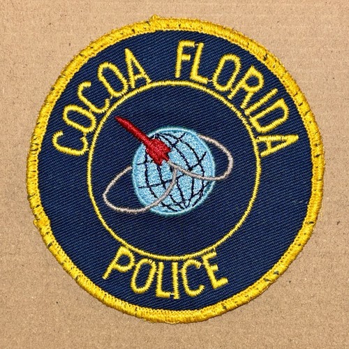 Cocoa Florida Police Patch - Large Letters