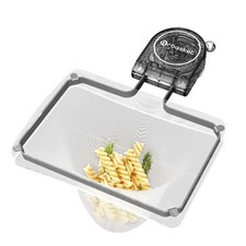 Kitchen Sink Strainer with Filter Mesh Bag, Food Waste Filter Basket, Suction Cu