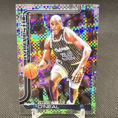 2025-26 Topps Basketball Shaquille O'Neal Checkerboard Foil
