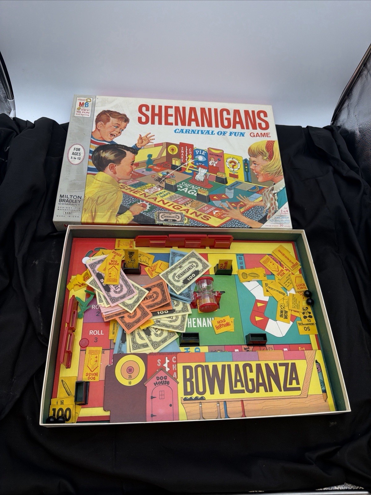 1966 Milton Bradley Shenanigans Game Complete
